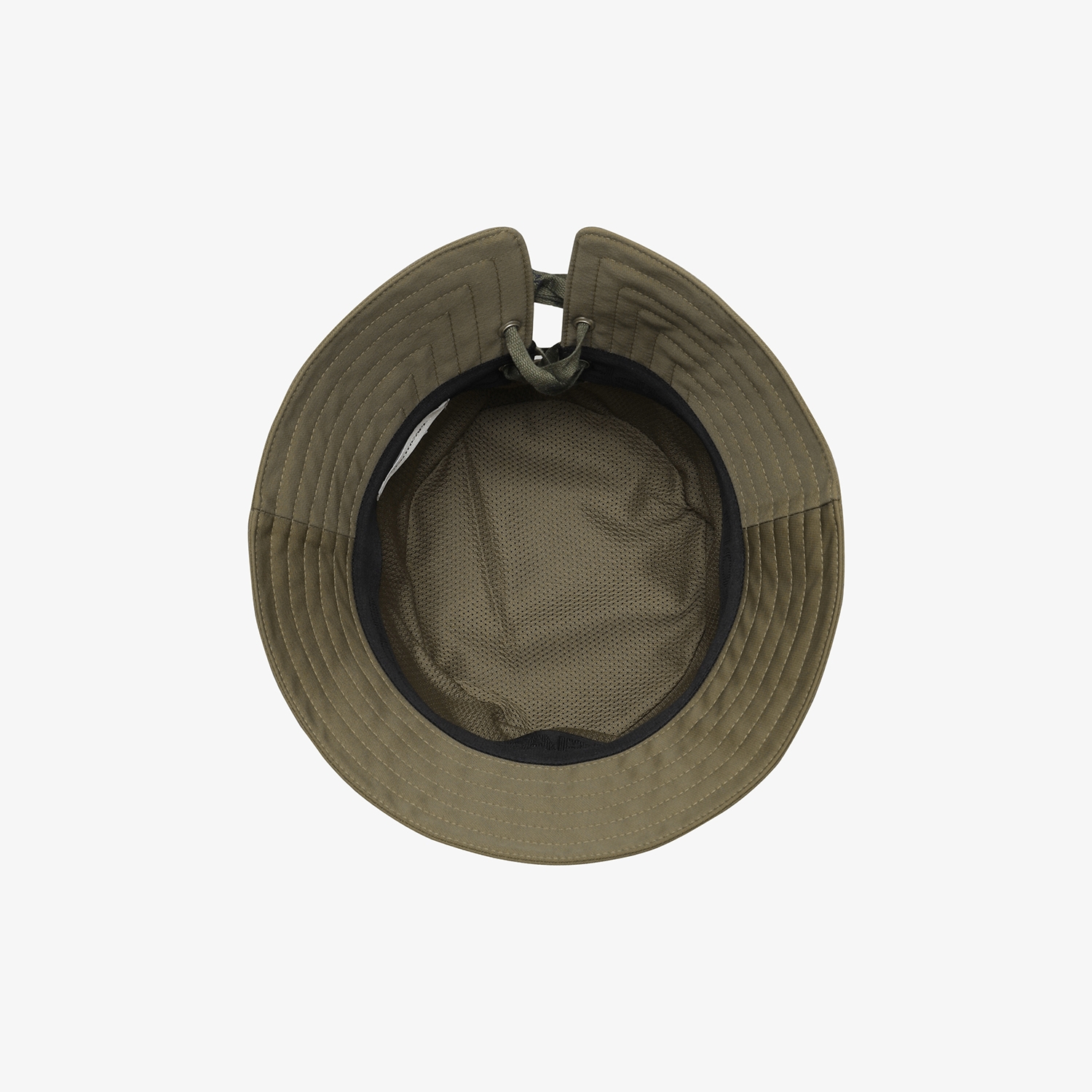 SC logo Lace-Up Ribbon Bucket Hat_KH