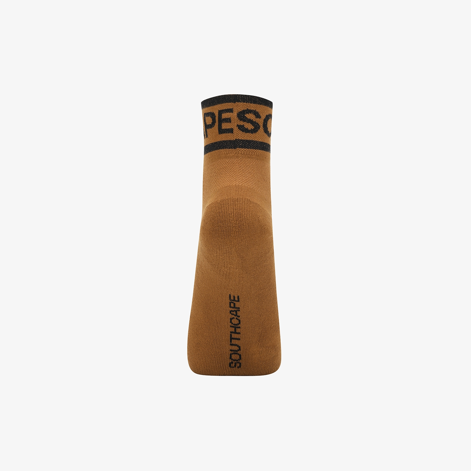 Color Contrast Logo Lettering Crew Socks_BR