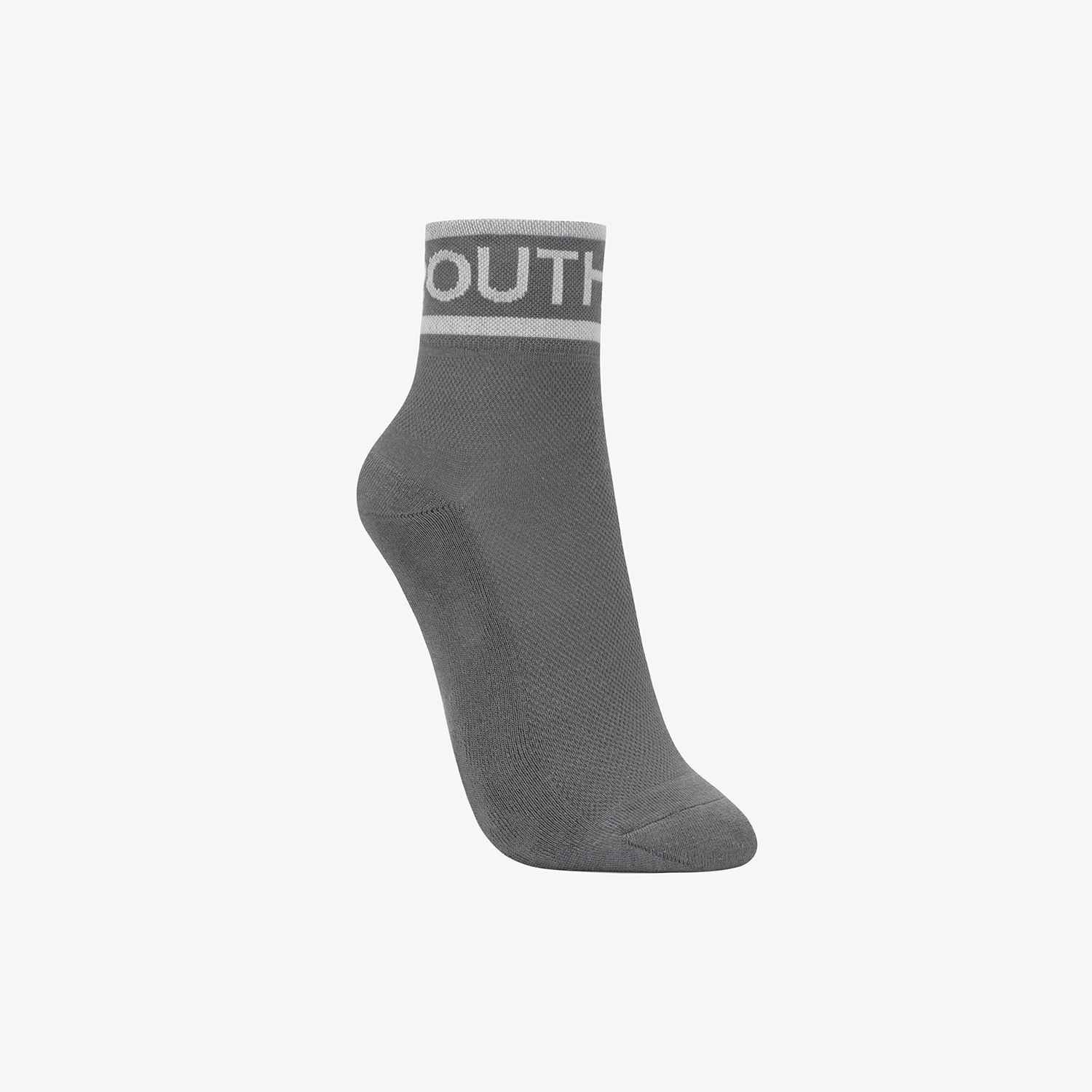 Color Contrast Logo Lettering Crew Socks_DG
