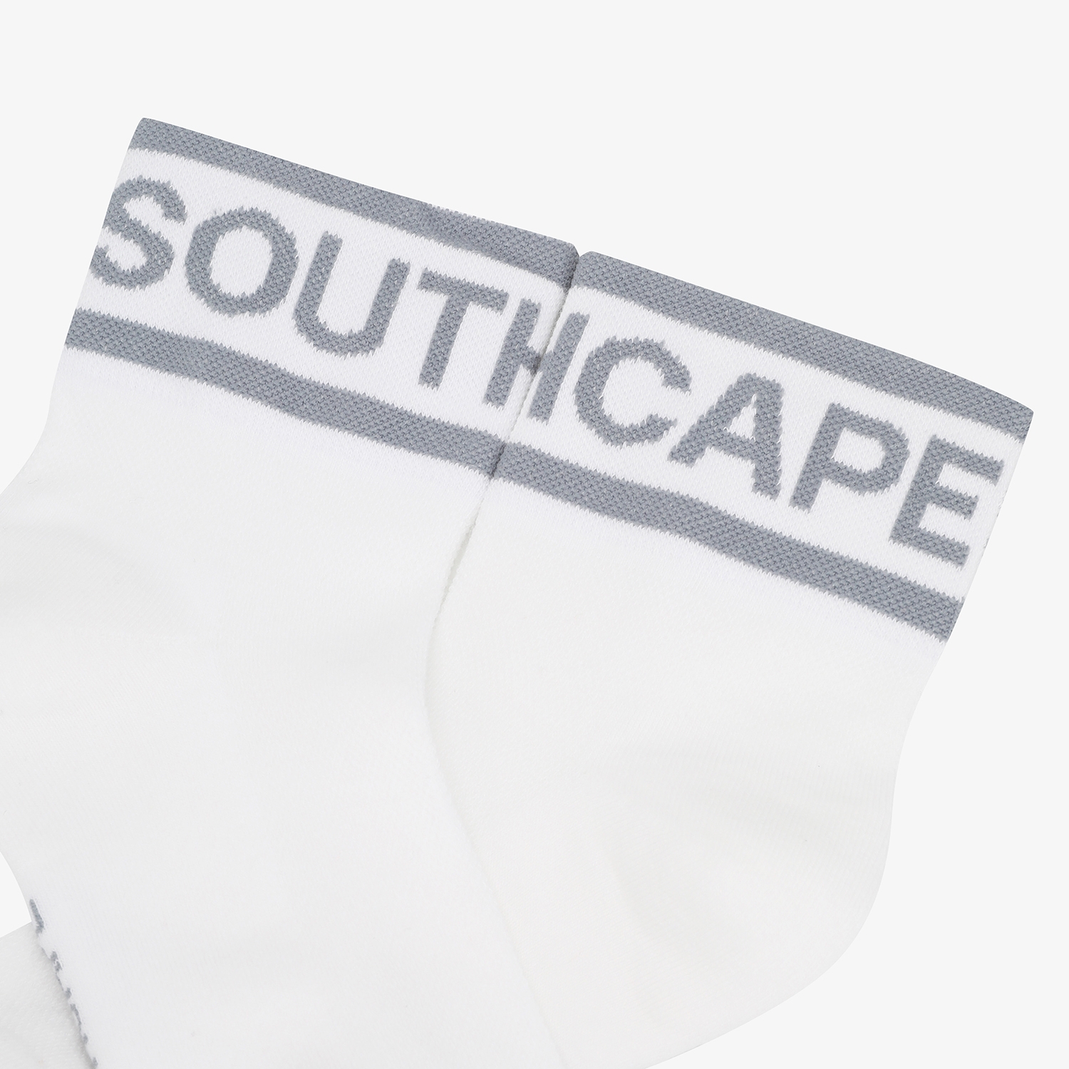 Color Contrast Logo Lettering Crew Socks_GY