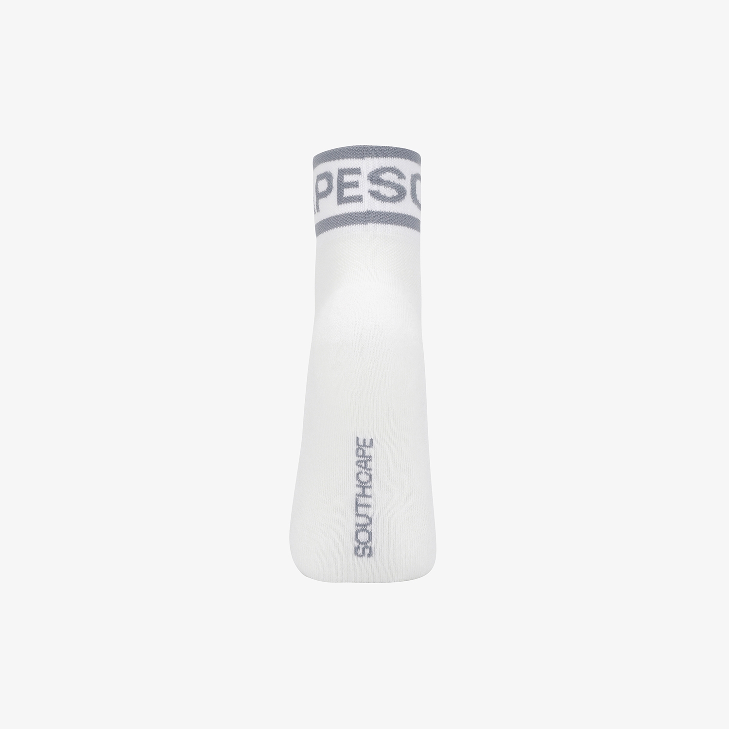 Color Contrast Logo Lettering Crew Socks_GY
