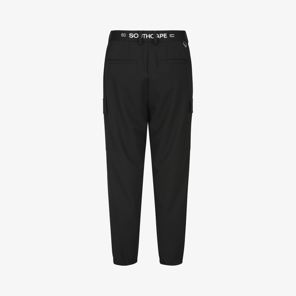 Panel Cargo Jogger Pants_BK