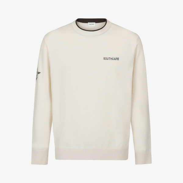 Southcross Layered Neckline Knit Pullover_LE