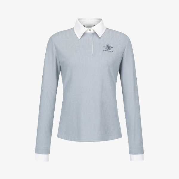 Southcross Soft-Touch Ribbed Collar T-Shirt_LB