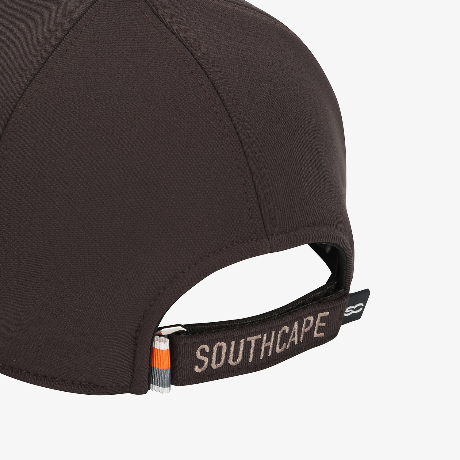 Logo Leather Piping Ball Cap_BR