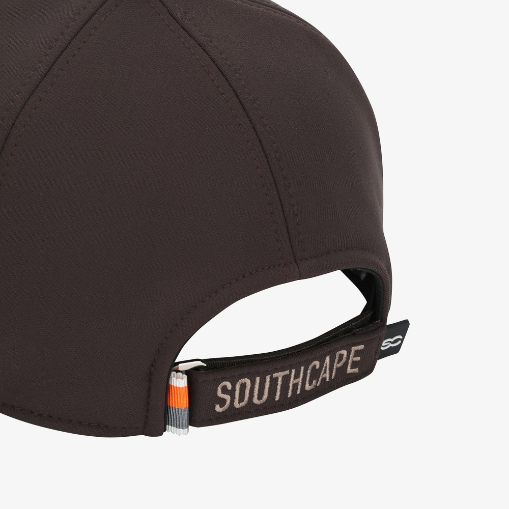 Logo Leather Piping Ball Cap_BR