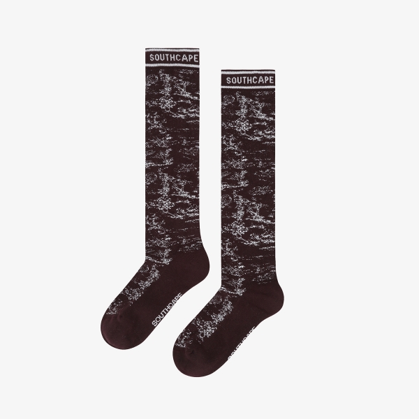 Namhae Heritage Print Knee Socks_WN
