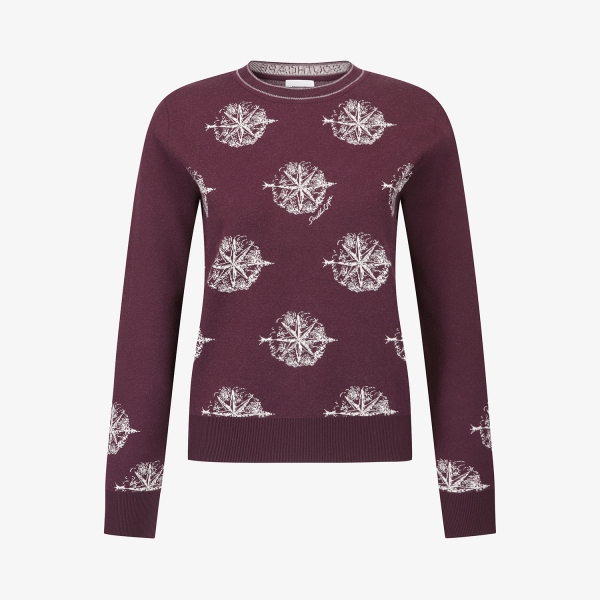 Southcross Logo Pattern Jacquard Knit_WN