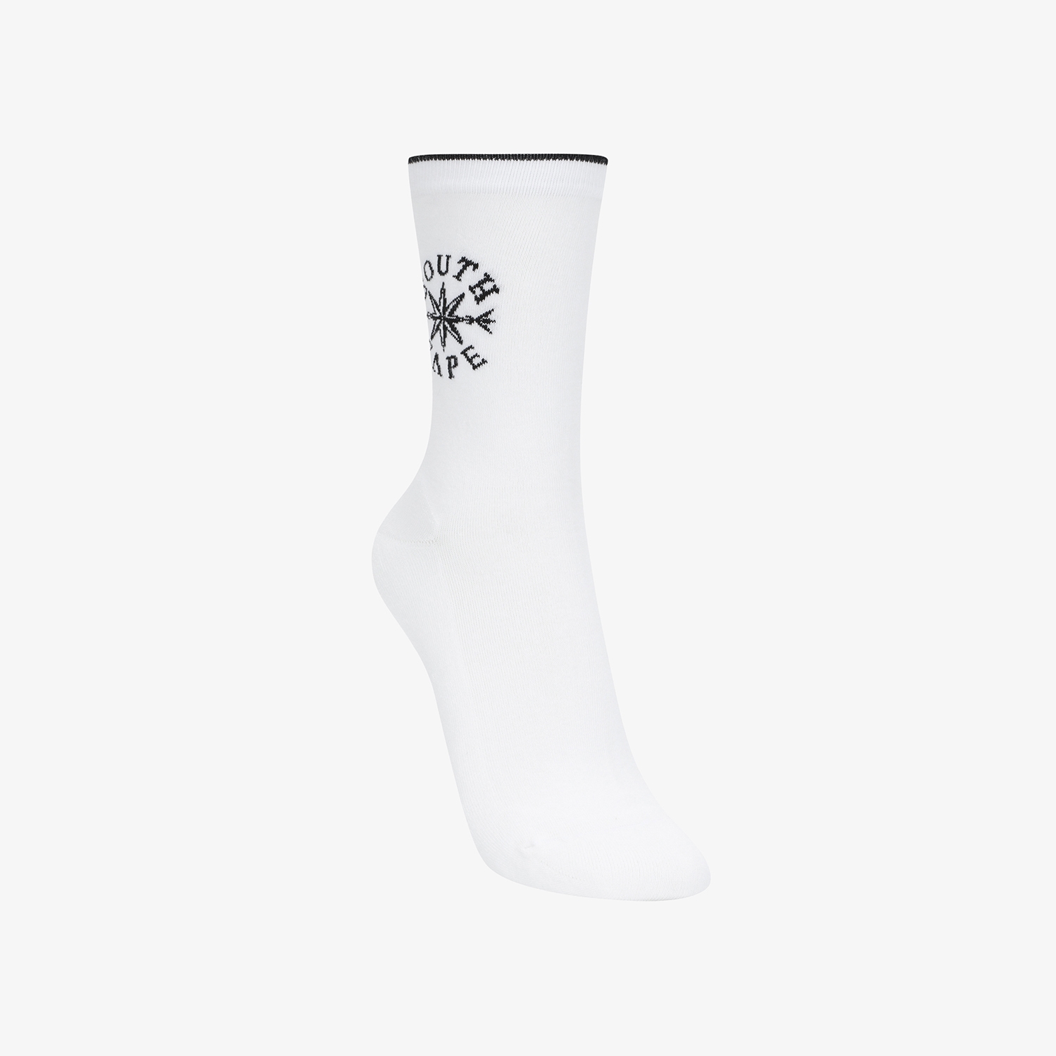 Southcross Logo Mid-Calf Socks_WT