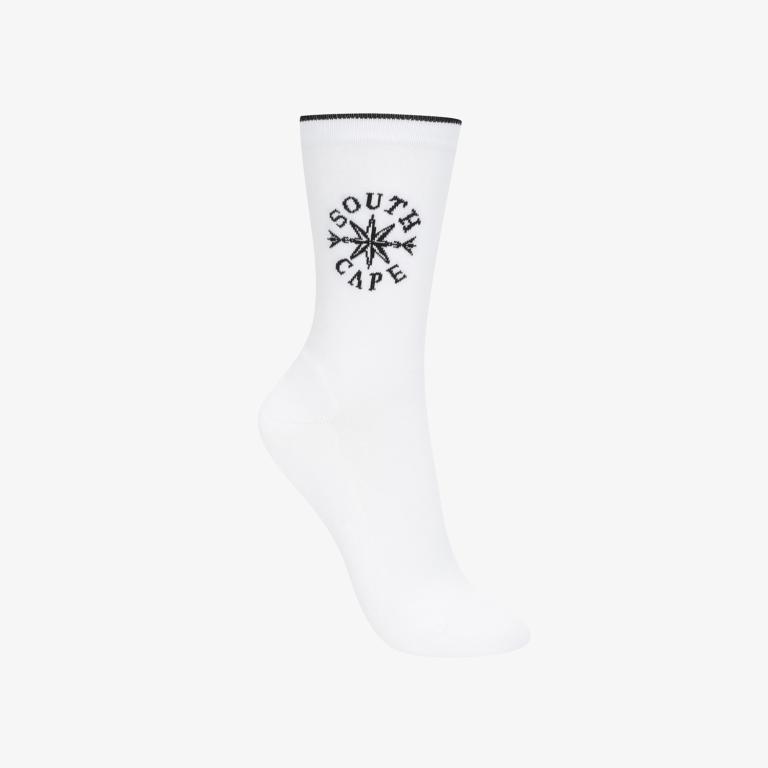 Southcross Logo Mid-Calf Socks_WT