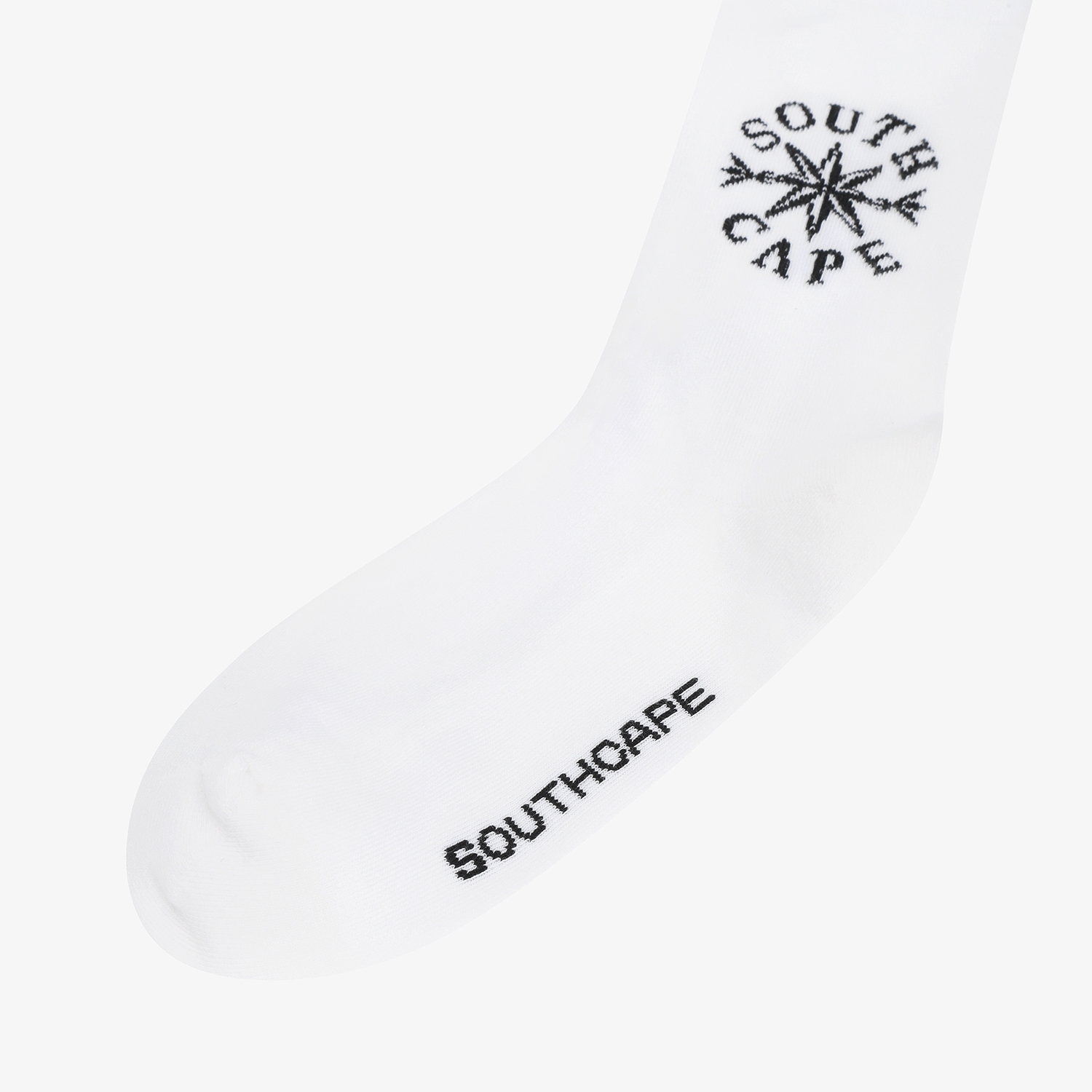 Southcross Logo Mid-Calf Socks_WT
