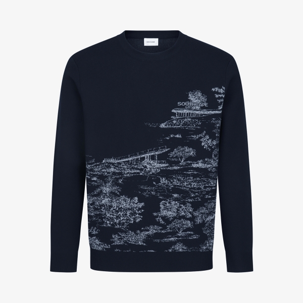 Namhae Heritage Jacquard Knit Pullover_NA