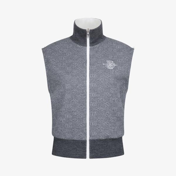 Monogram Jacquard Reversible Vest_CG