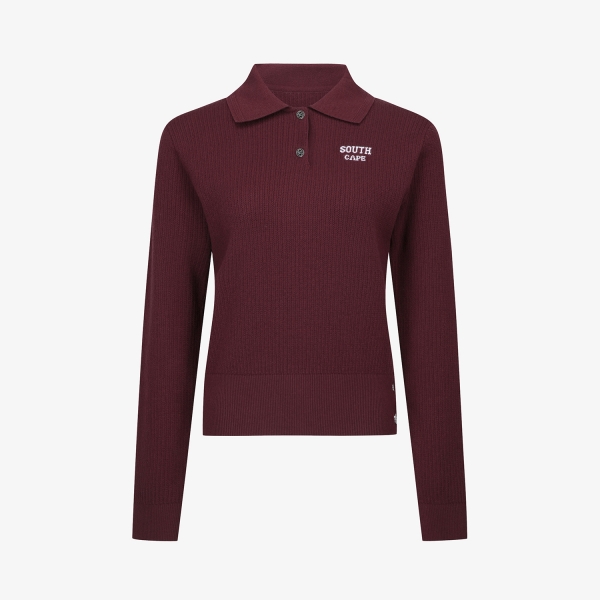 Southcape Wool Collar Knit Pullover_WN