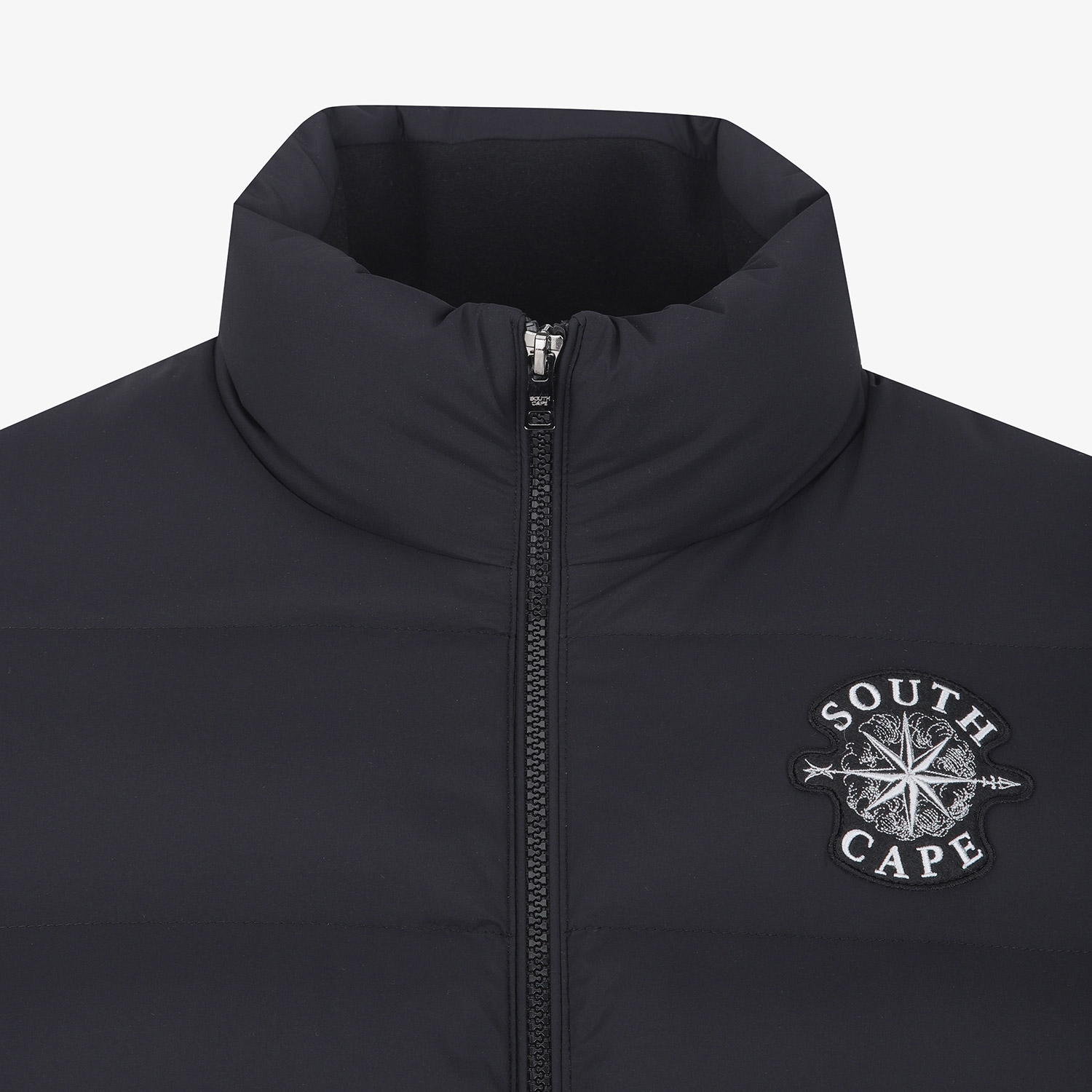 Hybrid Knit Down Jumper_BK