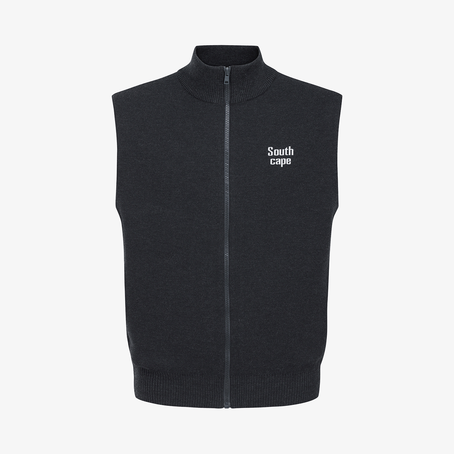 Namhae Heritage Zip-Up Knit Vest_DG