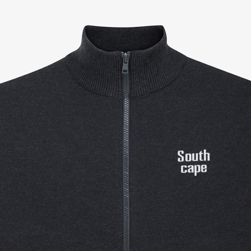 Namhae Heritage Zip-Up Knit Vest_DG