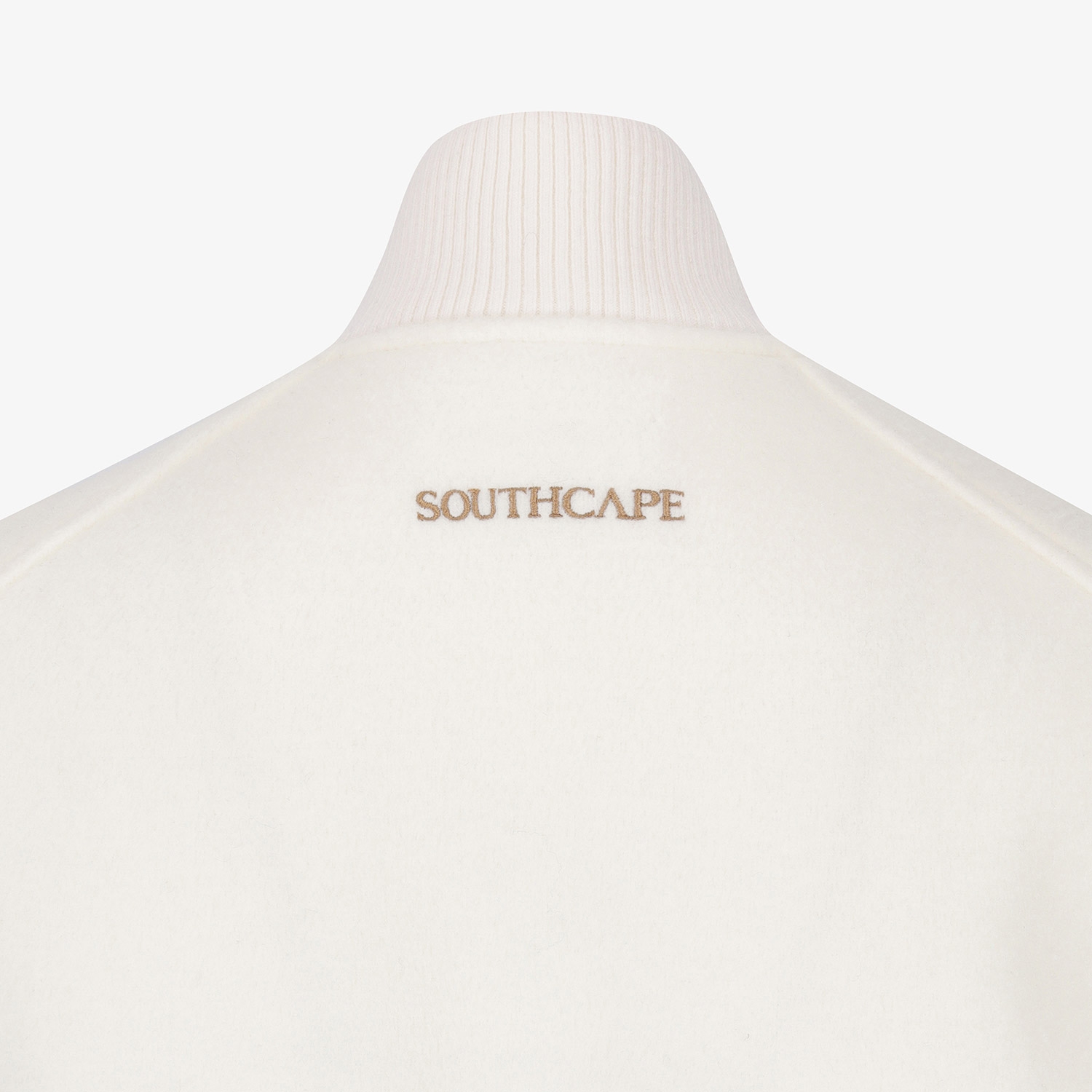 Southcross Wool High-Neck Zip-Up Vest_WT