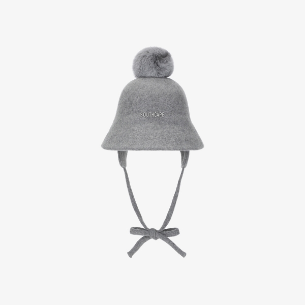 2-Way Earmuff Wool Bucket Hat_GY