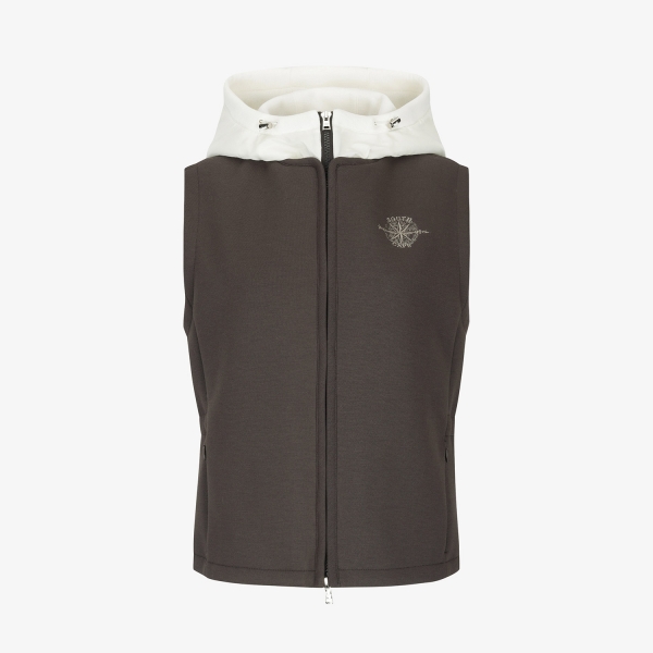 Southcross Color-Blocked Hooded Padded Vest_BR