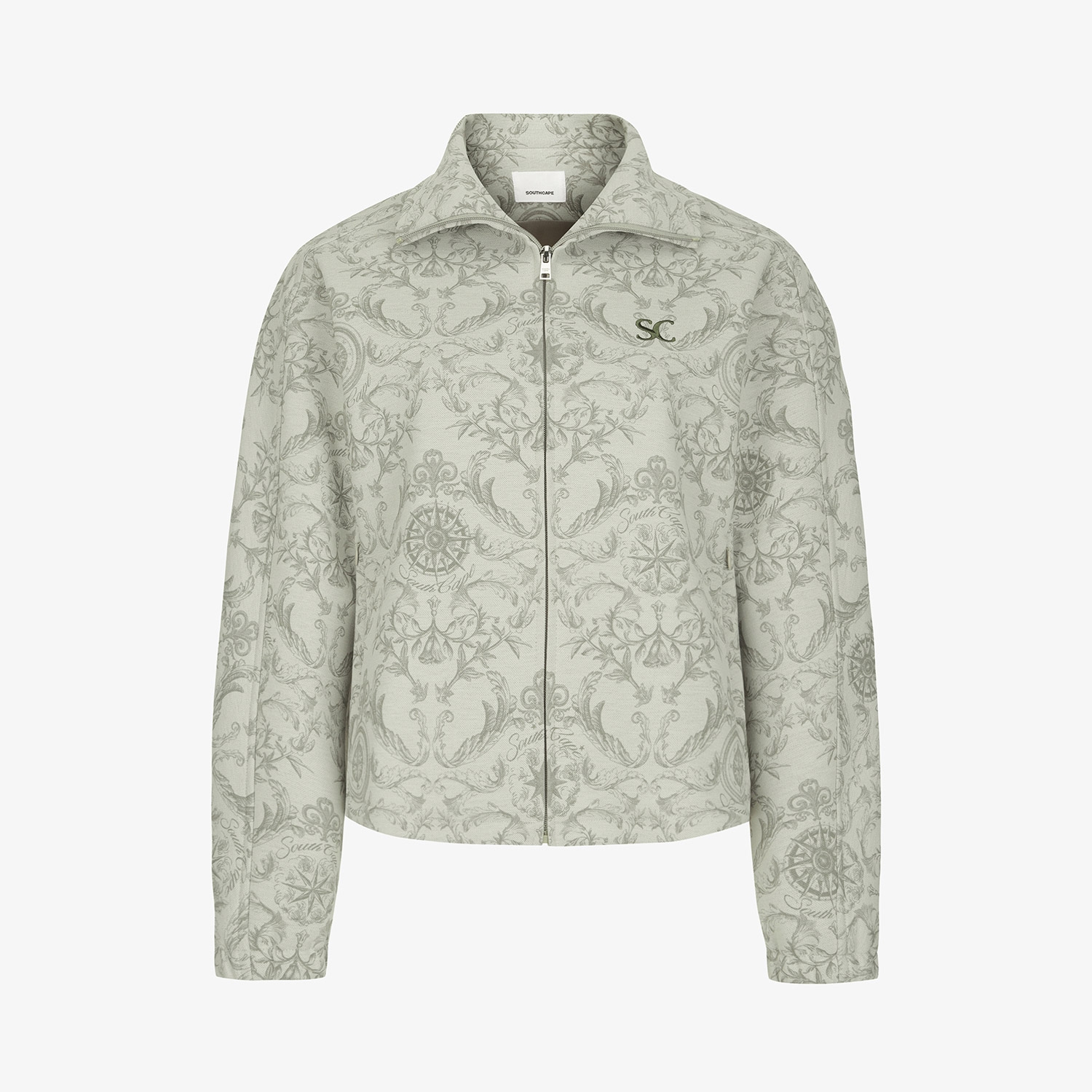 Southcross Seed-Tech High-Neck Zip-Up Jumper_LK