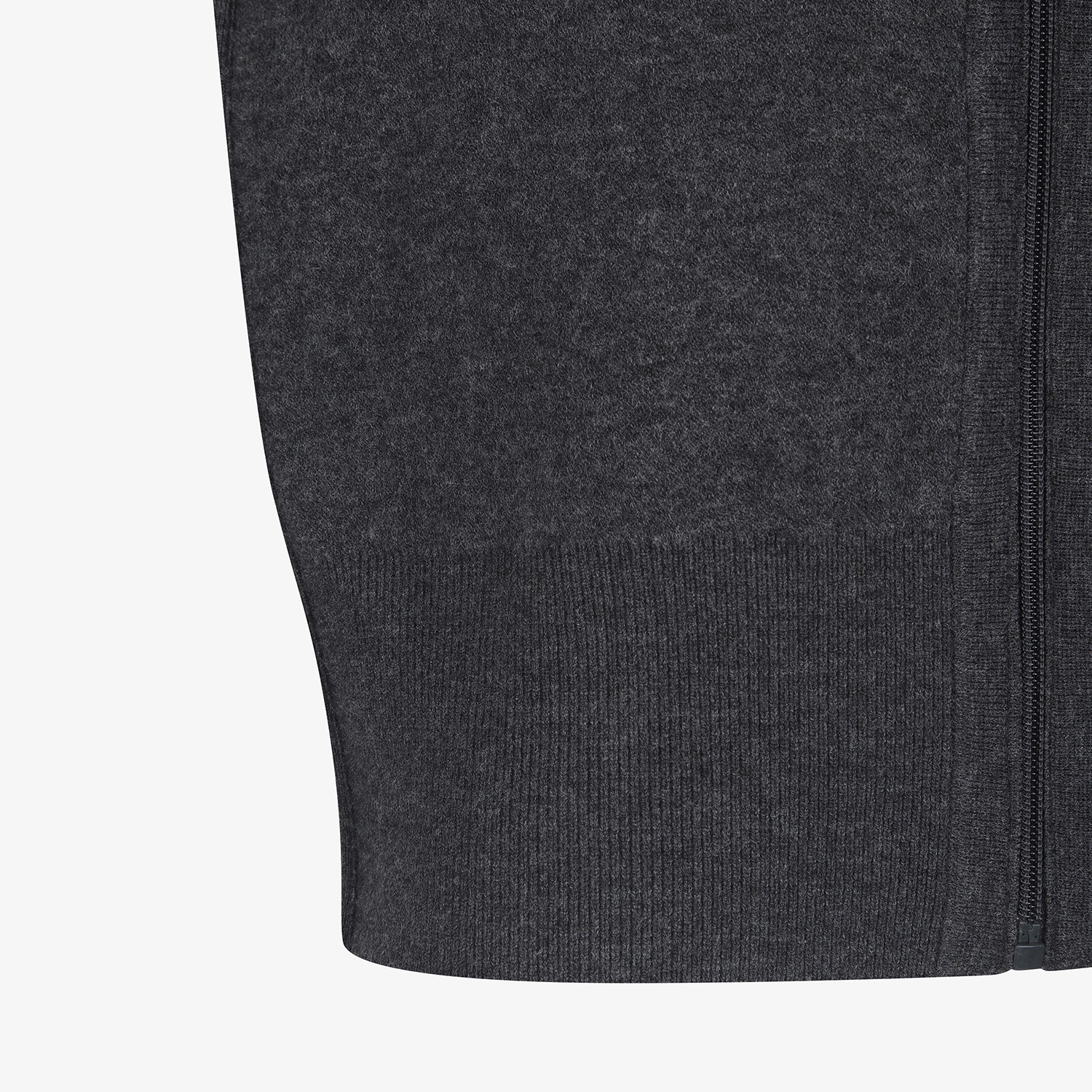 Reversible High-Neck Jacquard Zip-Up Knit_DG