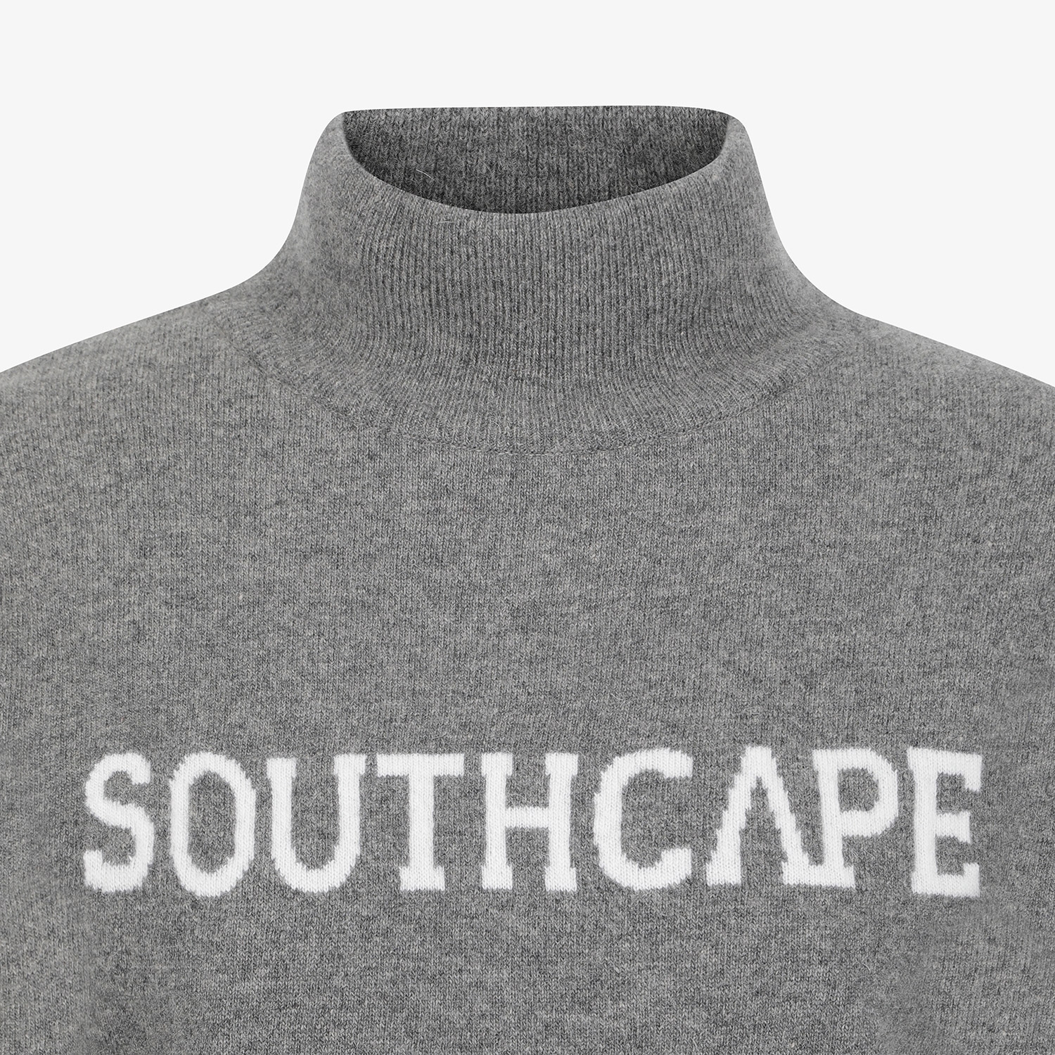 Windproof Cashmere Mockneck Knit Pullover_GY