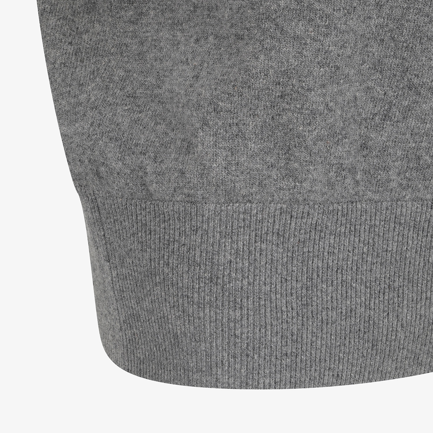 Windproof Cashmere Mockneck Knit Pullover_GY