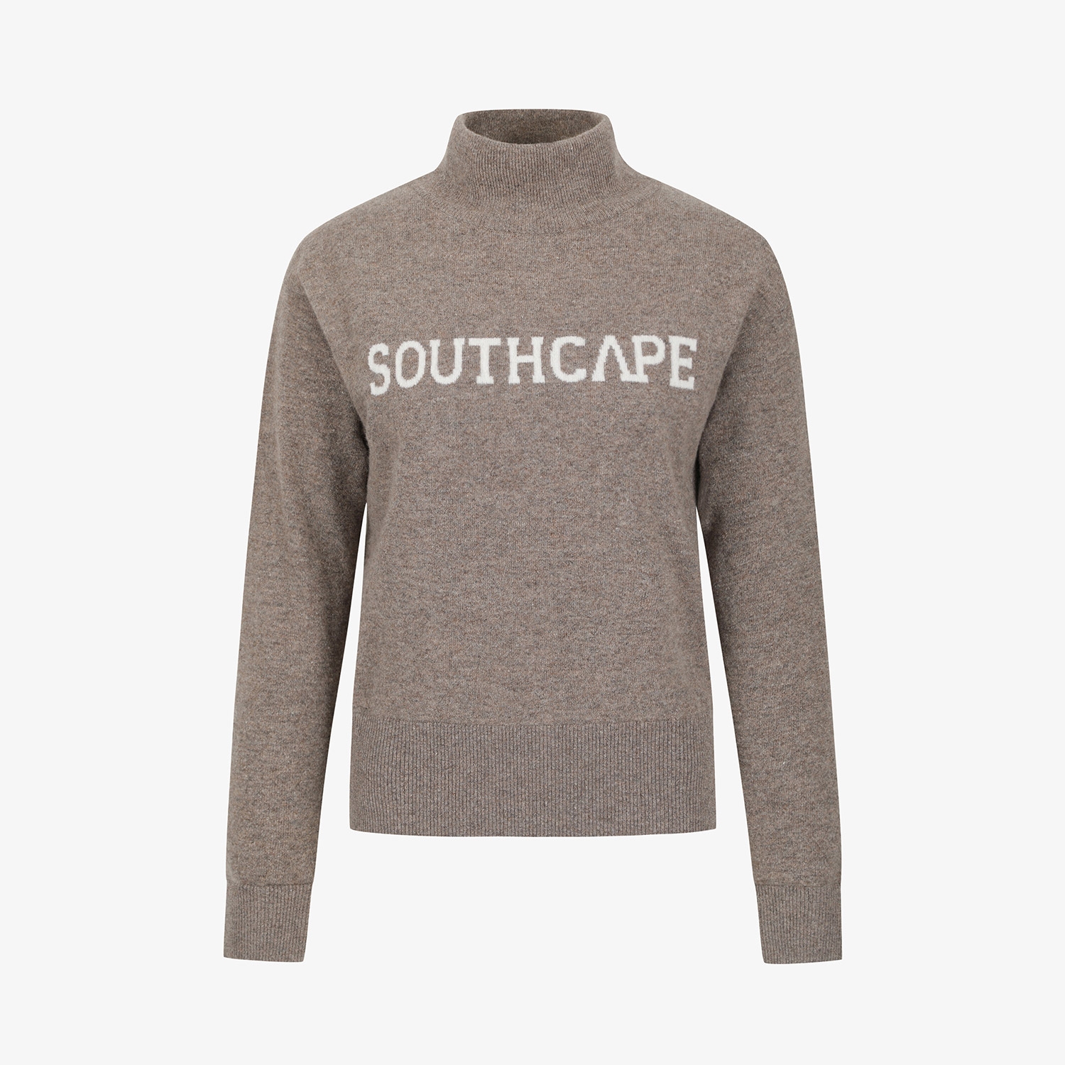 Windproof Cashmere Mockneck Knit Pullover_ME