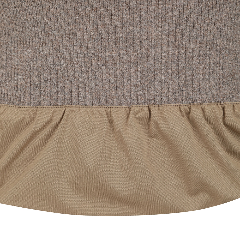 Windproof Cashmere Mockneck Knit Pullover_ME