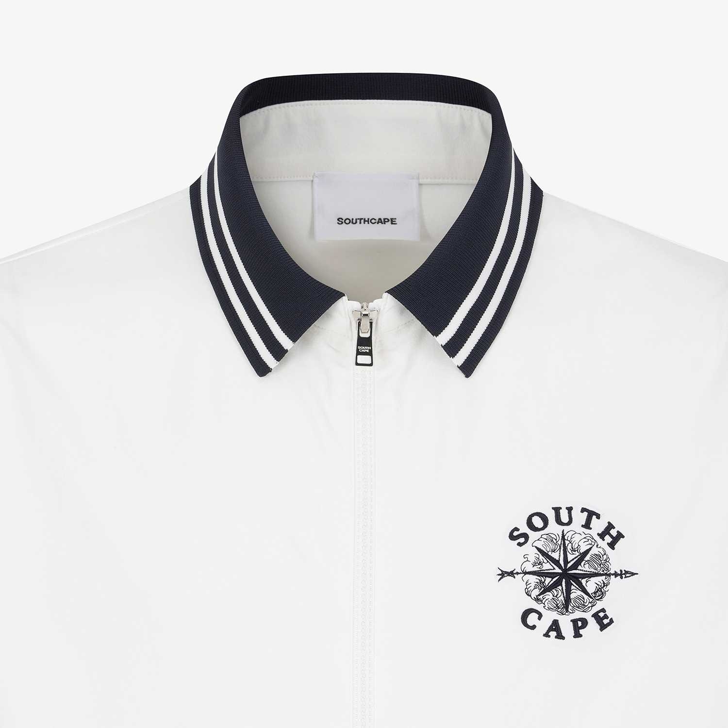 Southcross Contrast Collar Jumper_WT