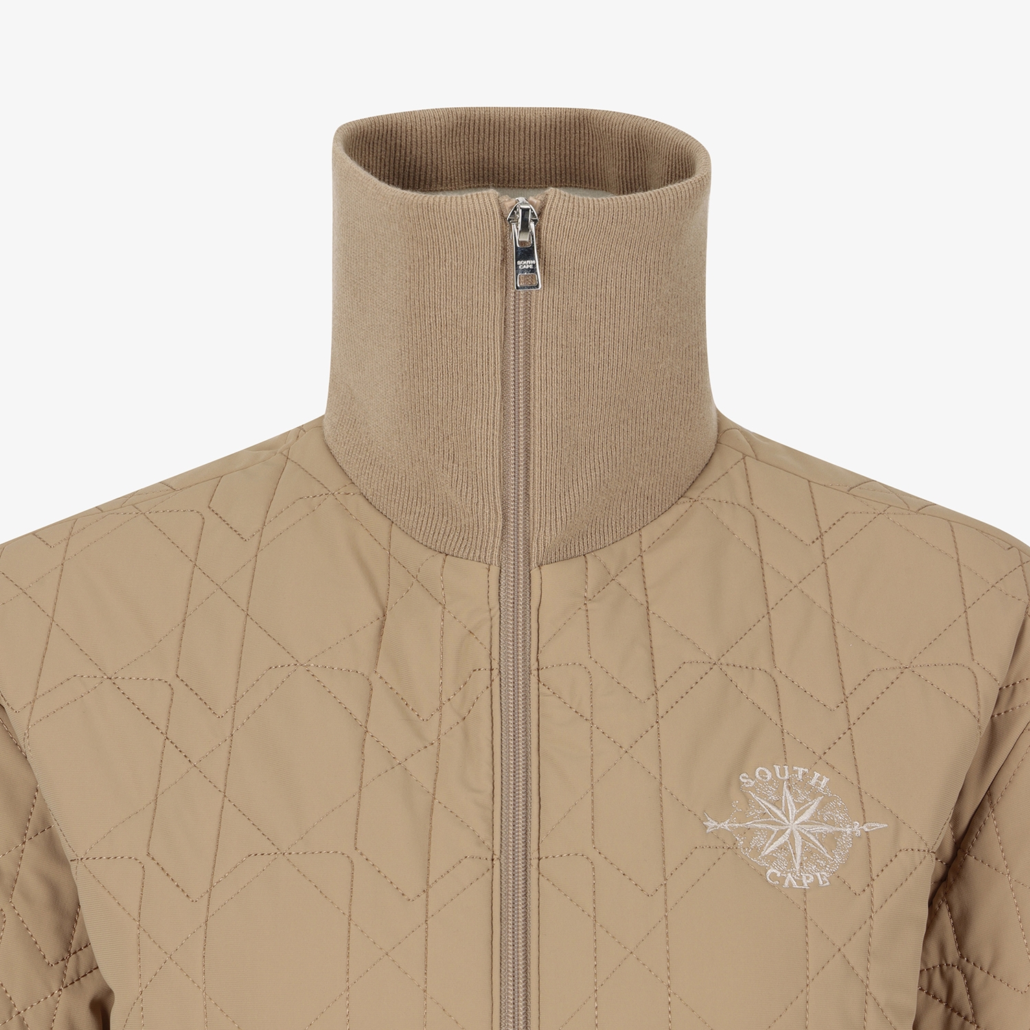 Southcross Volante Quilted High-Neck Padded Jumper_BE