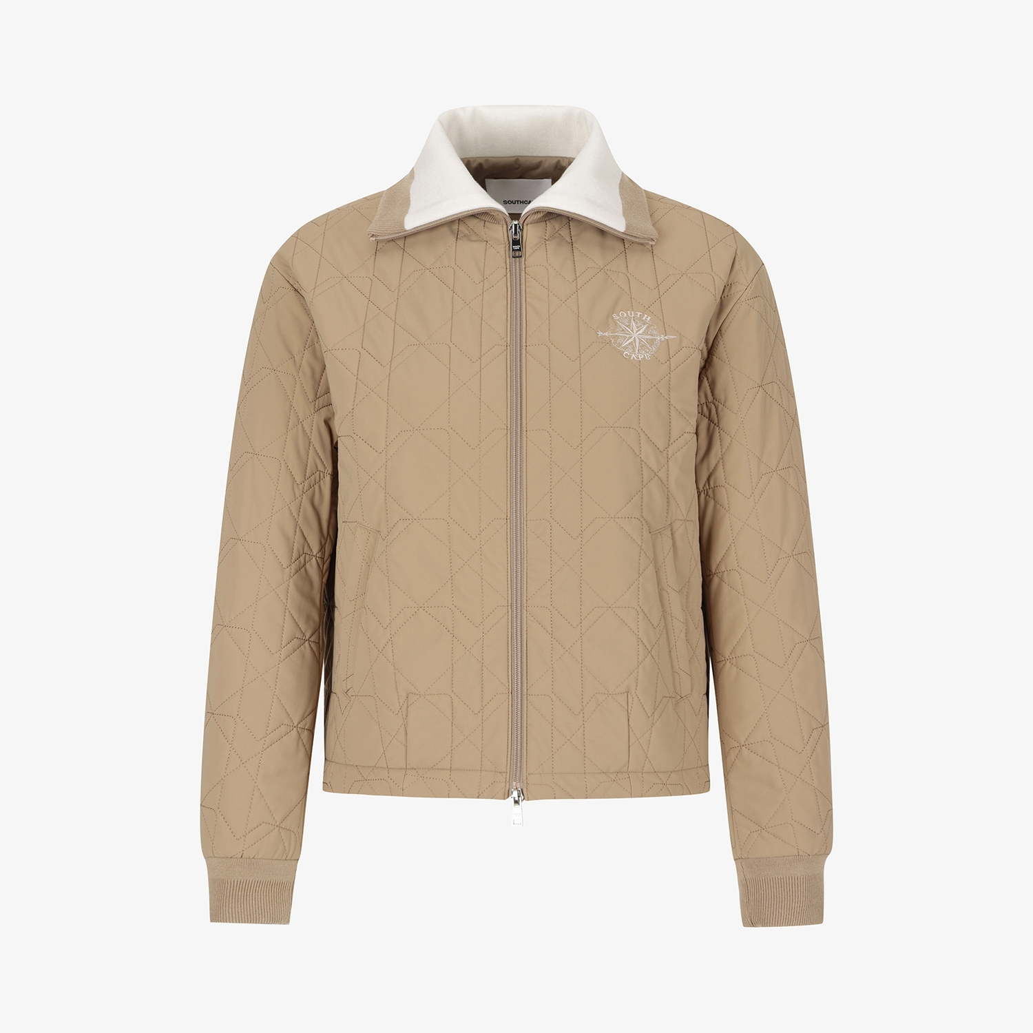 Southcross Volante Quilted High-Neck Padded Jumper_BE