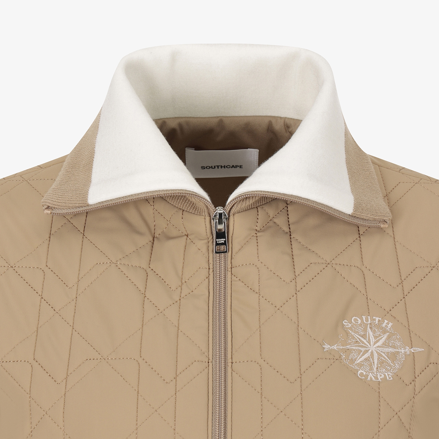 Southcross Volante Quilted High-Neck Padded Jumper_BE