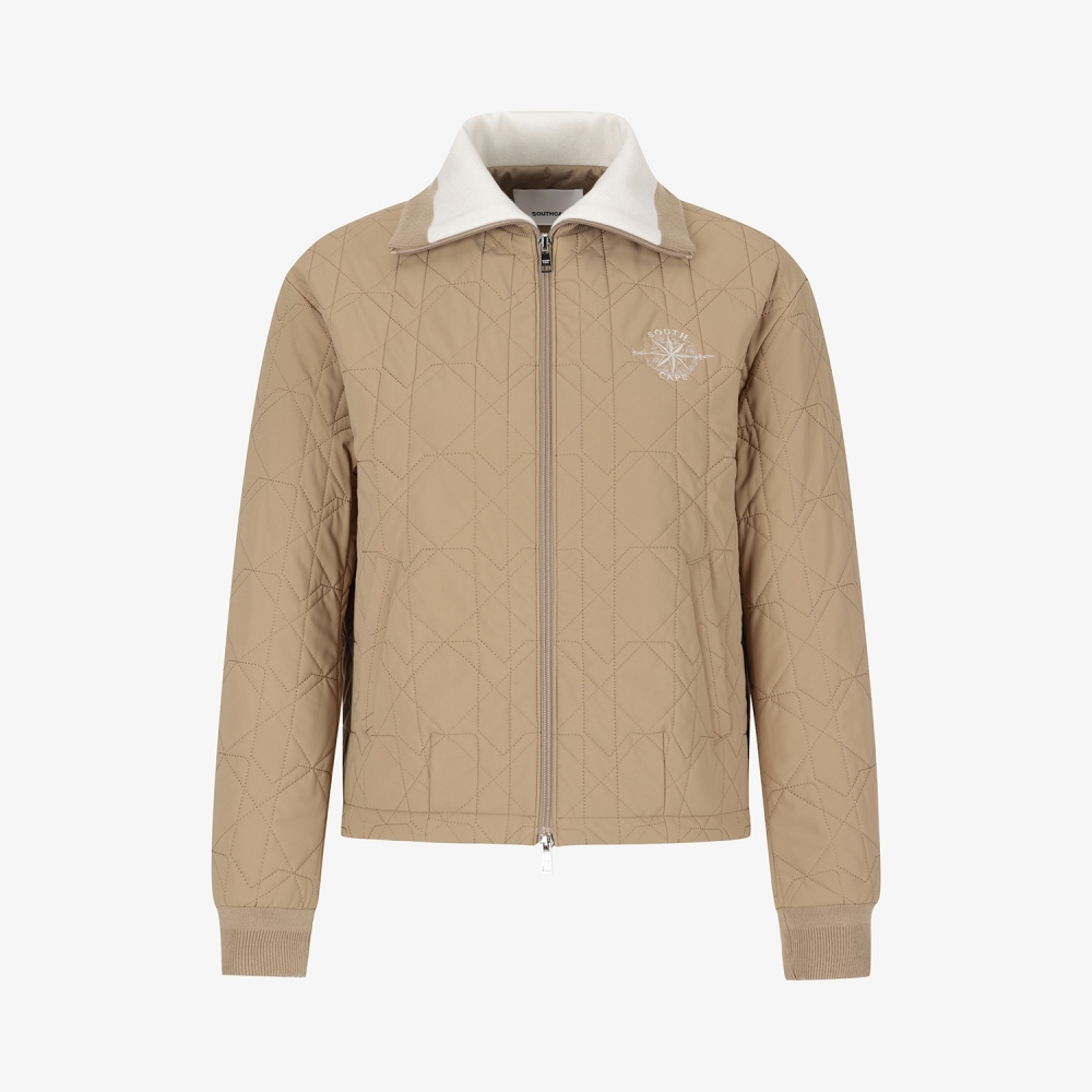 Southcross Volante Quilted High-Neck Padded Jumper_BE