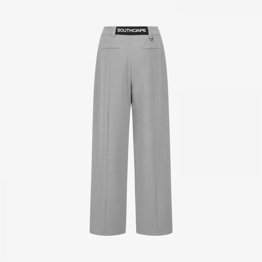 Southcross Pin-Tuck Wide Pants_GY