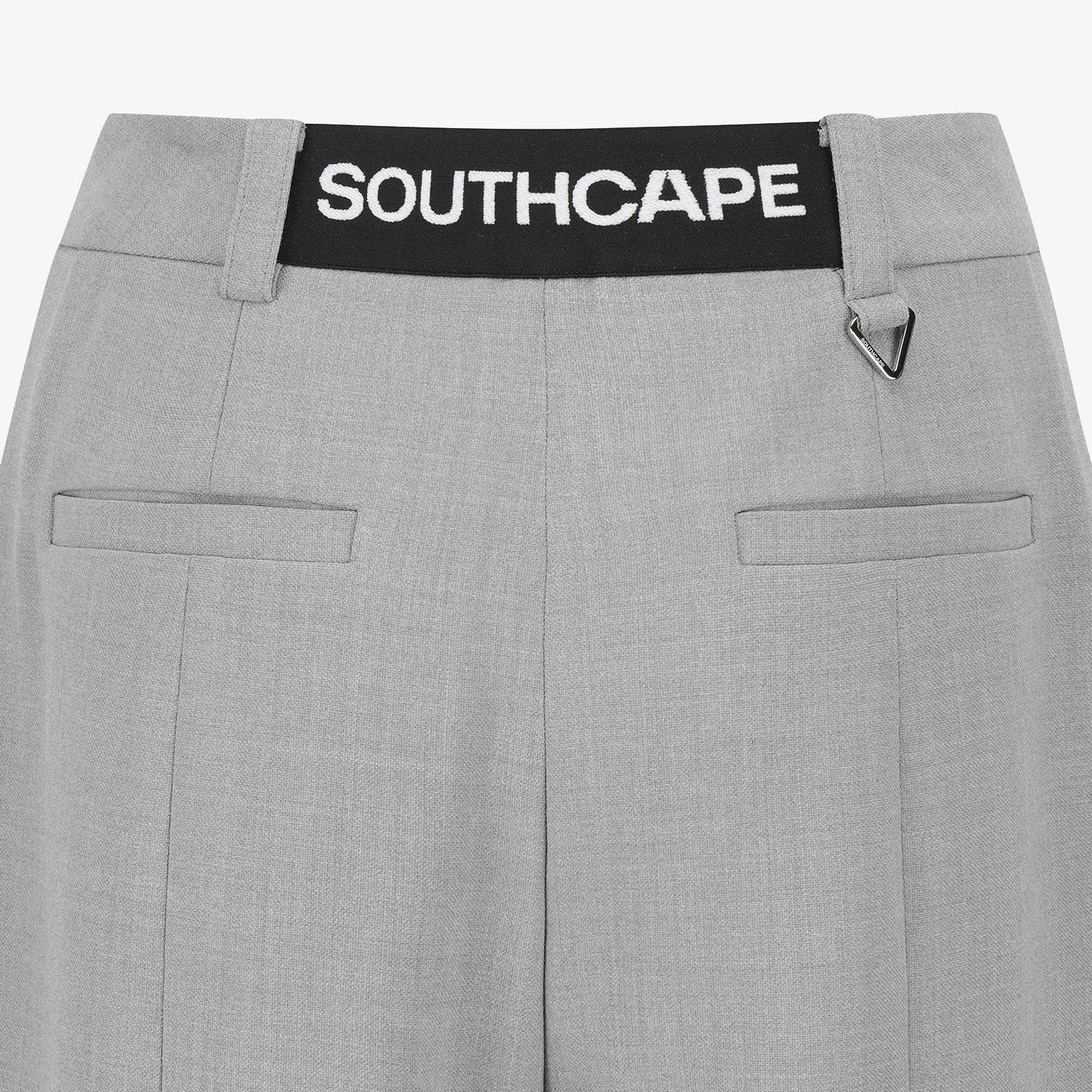 Southcross Pin-Tuck Wide Pants_GY