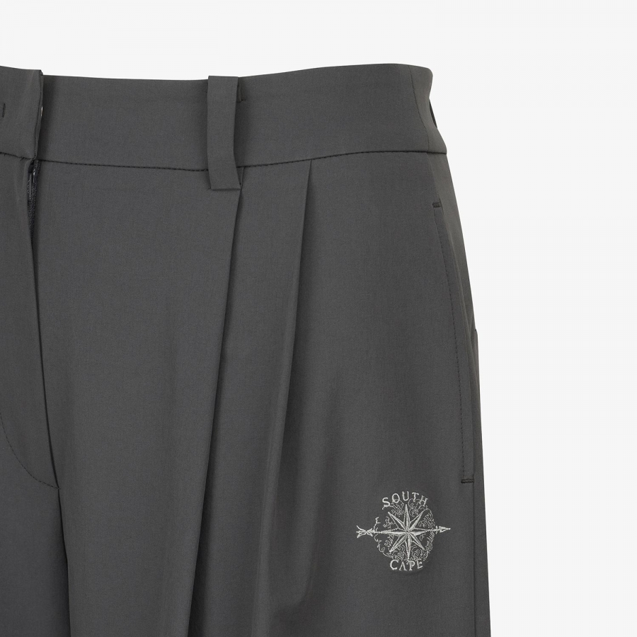 Southcross Cool Touch Stretch Pintuck Wide Pants_DG