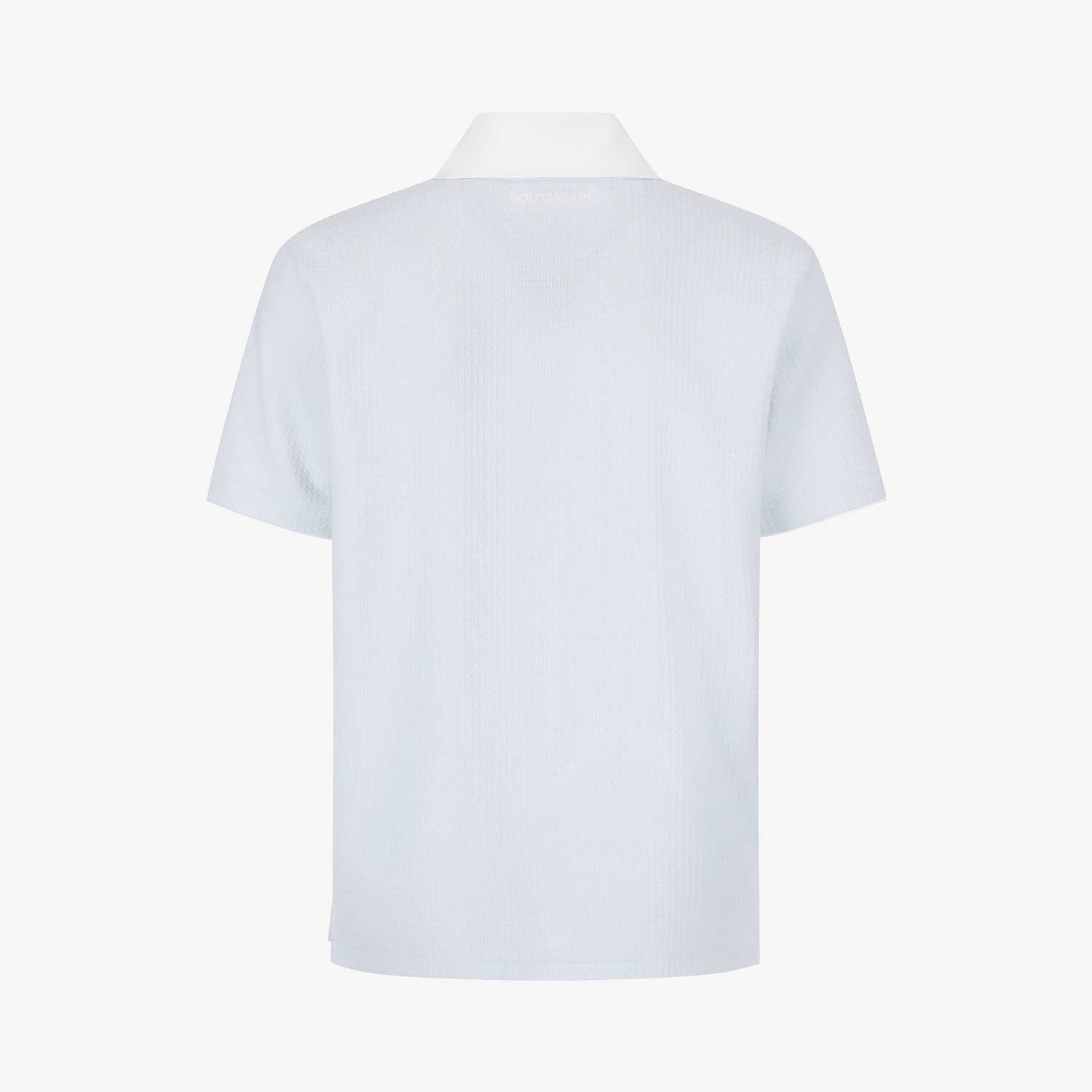 Southcross Open-Collar Waffle Knit T-Shirt_SK