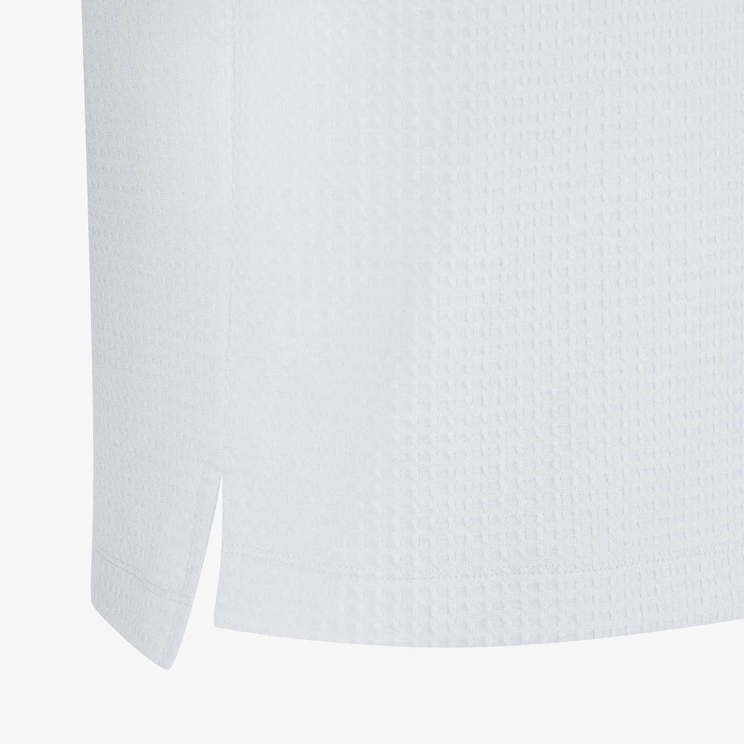 Southcross Open-Collar Waffle Knit T-Shirt_SK