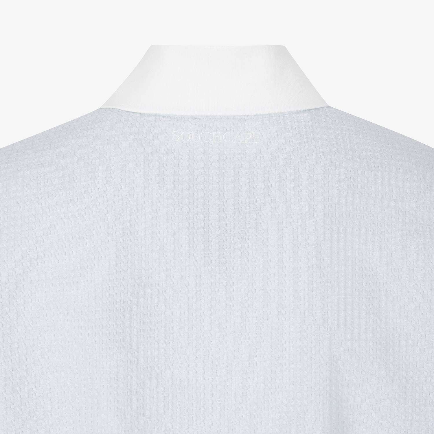 Southcross Open-Collar Waffle Knit T-Shirt_SK
