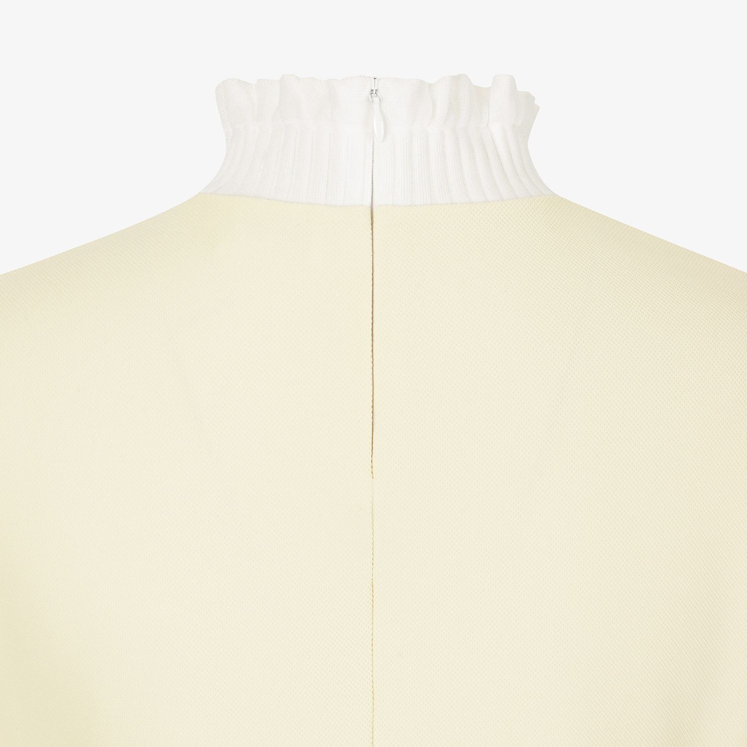Southcross Frill Mock-Neck Back Slit T-Shirt_LY