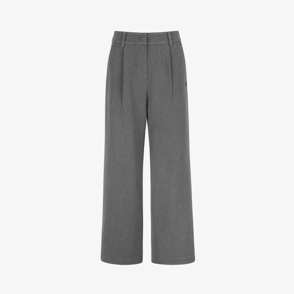 Classic Pin-Tuck Winter Wide Pants_GY