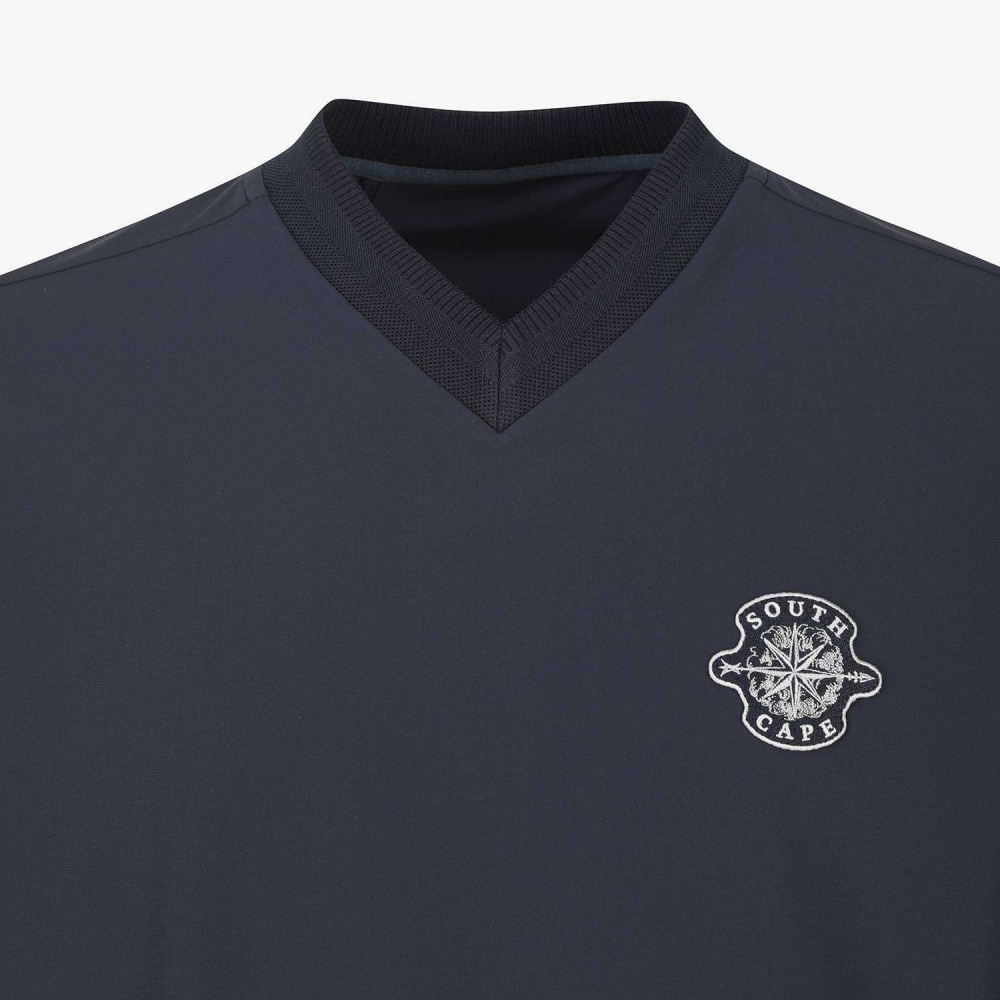 Southcross V-Neck Nylon Pullover_DA