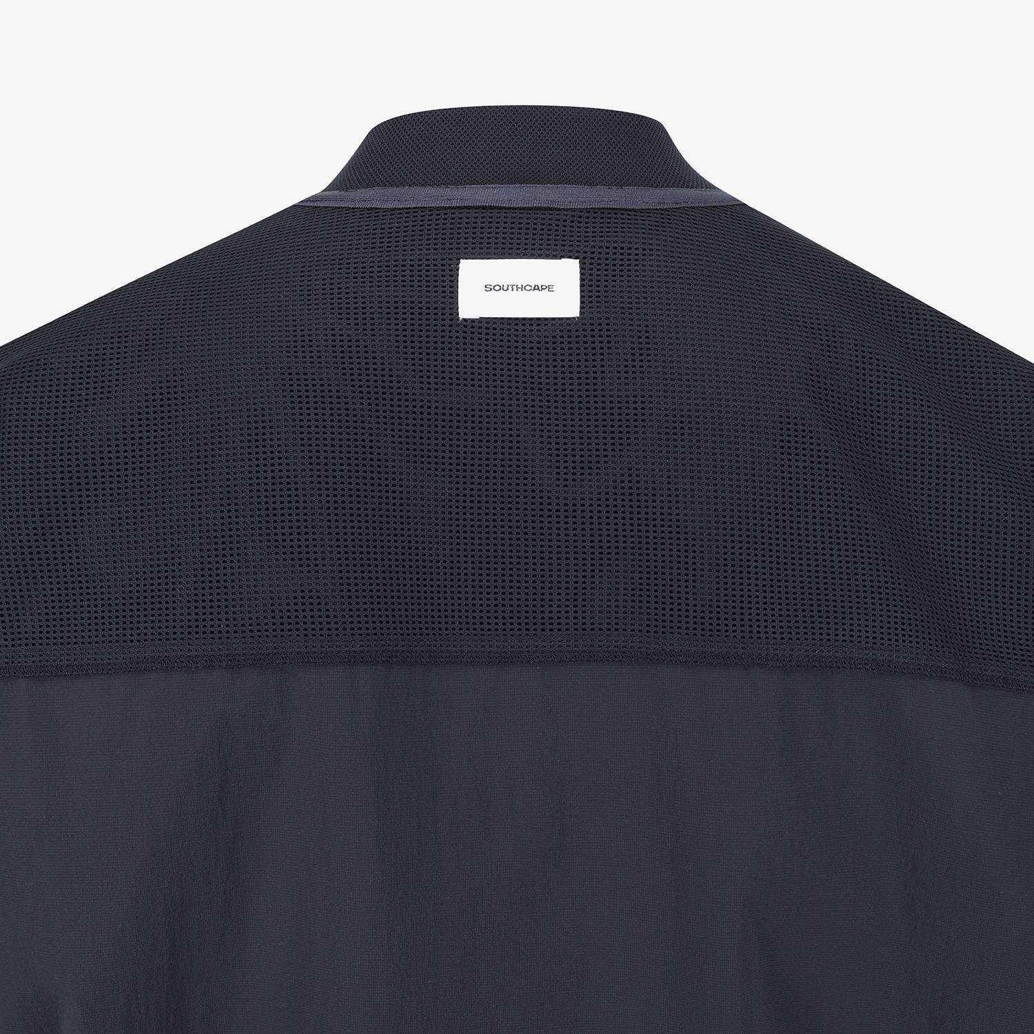 Baseball Collar Short-Sleeve Shirt_DA