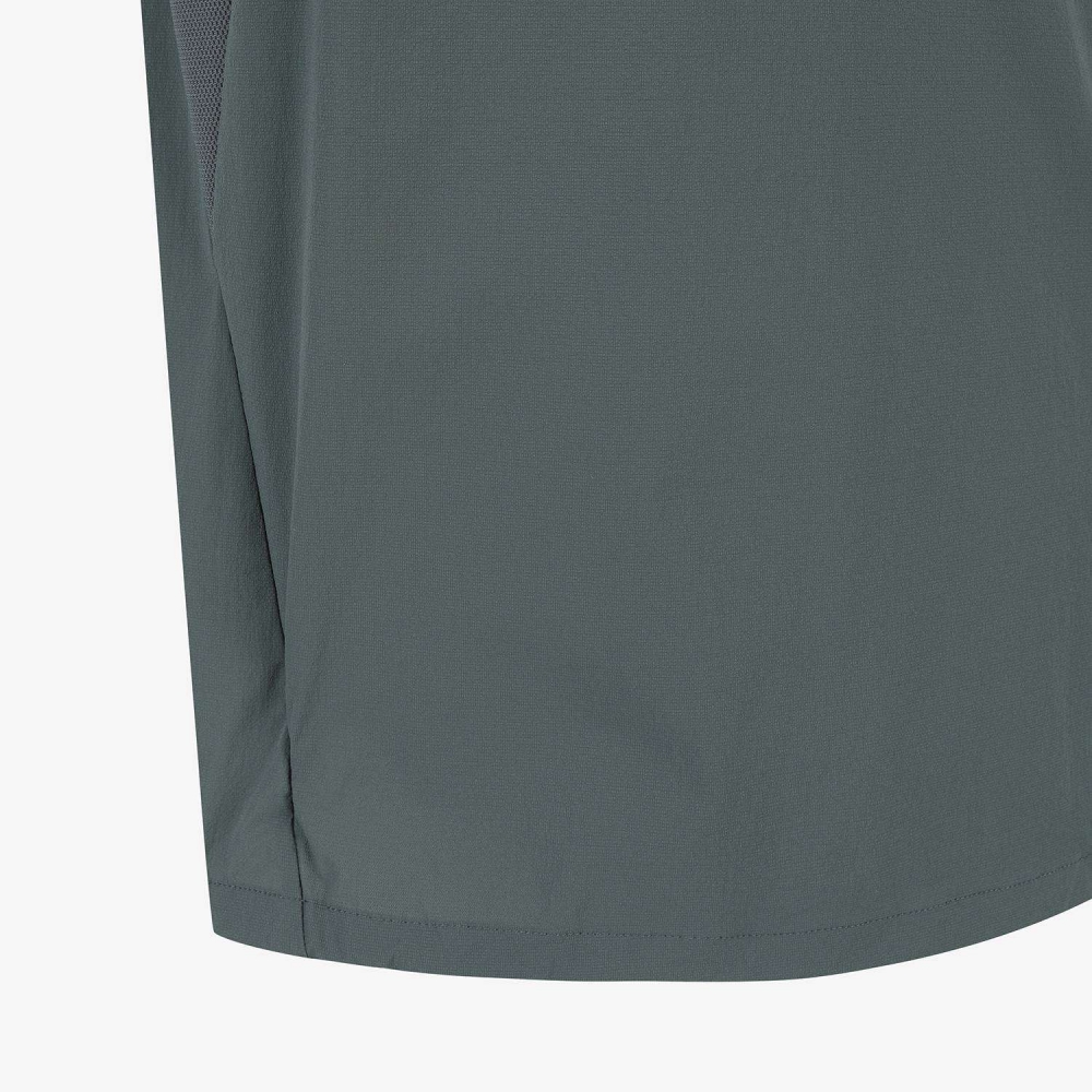 Baseball Collar Short-Sleeve Shirt_DN