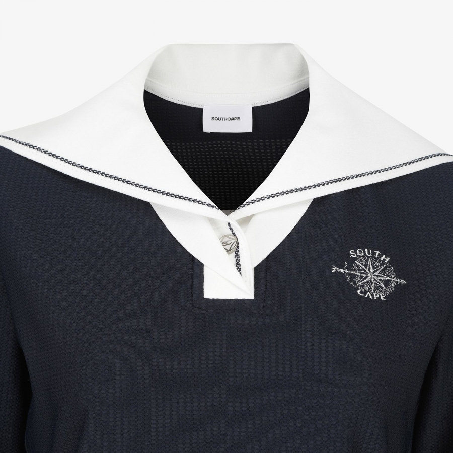 Southcross Sailor-Collar Long-Sleeve T-Shirt_DA