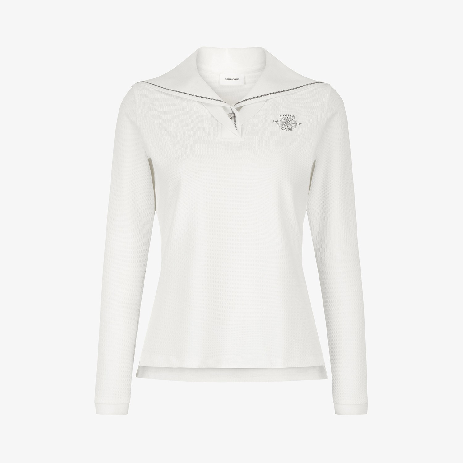 Southcross Sailor-Collar Long-Sleeve T-Shirt_WT