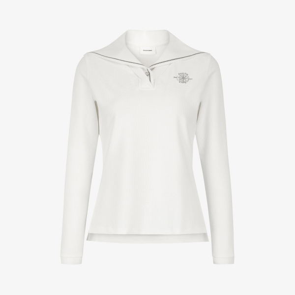 Southcross Sailor-Collar Long-Sleeve T-Shirt_WT