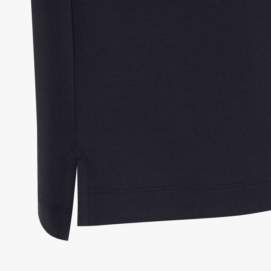 Southcross Sleeve Stripe Half-Zip Shirt_BK
